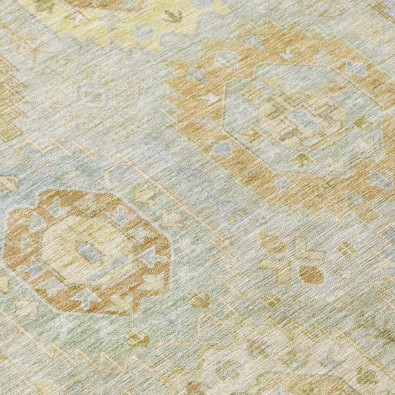 Machine Washable Indoor/Outdoor Lafferty ACN2227 Panel Rug, Rectangle 2'6" x 3'10"