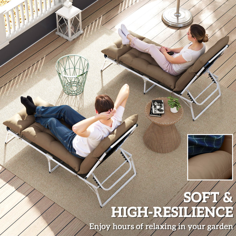 Outdoor Seat Cushion, Khaki