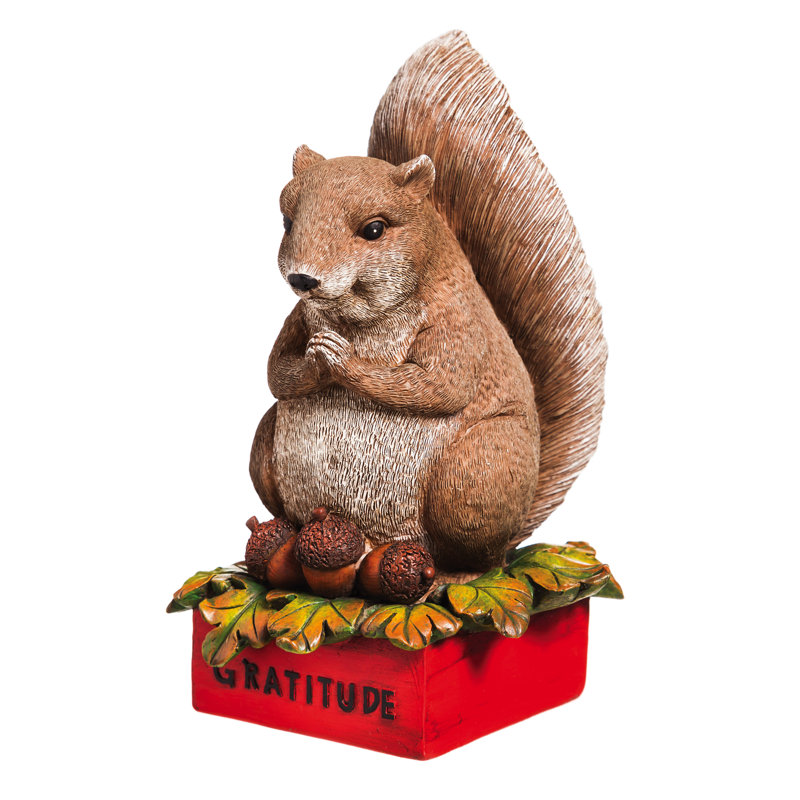 Squirrel Plastic Garden Statue