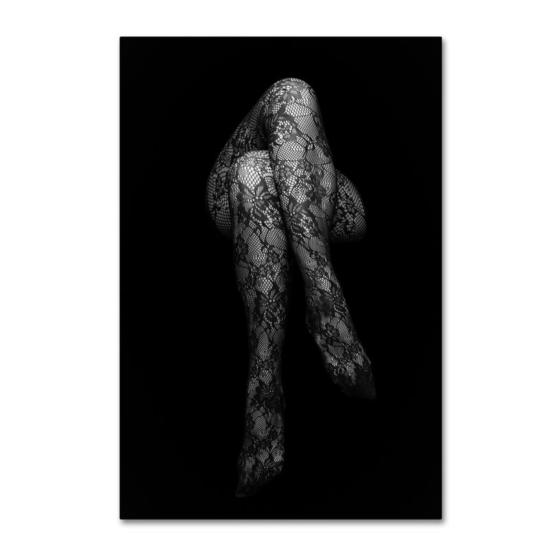 «Stockings», reproduction de photo sur toile tendue, H 19 po x l 12 po x P 2 po, Art primaire