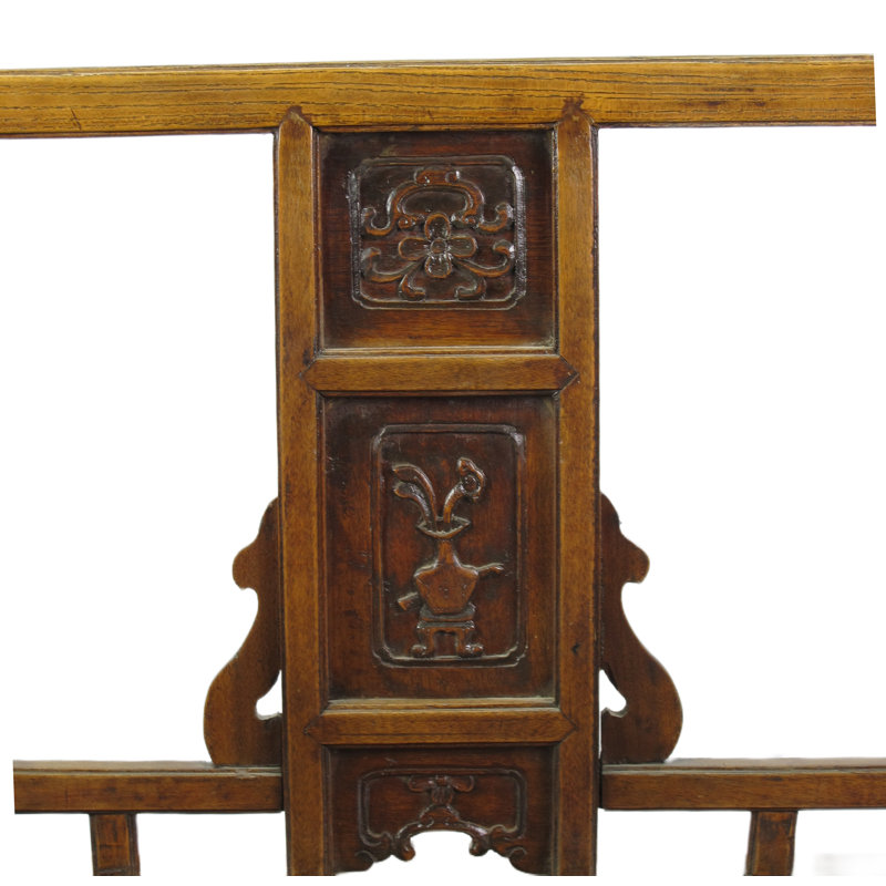 Asian Classic Solid Wood Arm Chair