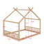 Lit de maison de style Montessori avec tête et pied de lit-1283793202-1283793201