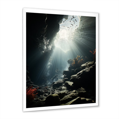 «The Enigmatic Of Deep Sea Scenery», reproduction d'art sur toile