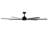 Atlanta 72" Indoor/Outdoor Ceiling Fan with Light and Remote, Modern Black Outdoor Ceiling Fan with Lights, Damp Rated, Energy Efficient DC Motor-1775255905