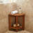 Bardh Solid Wood Accent Stool