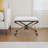 Pippa 24" W Striped Cotton Accent Stool