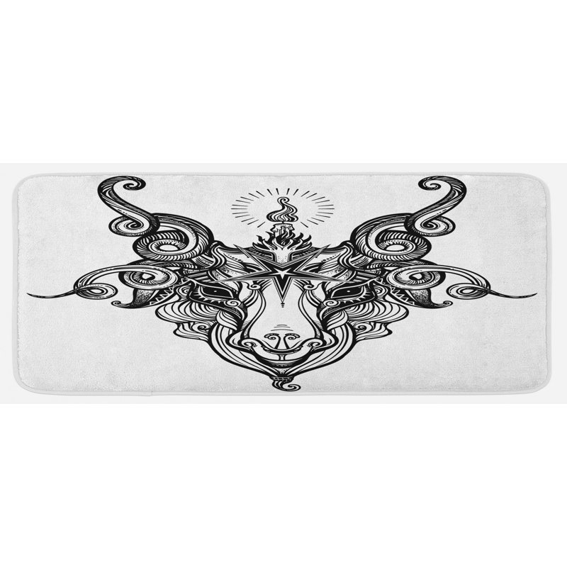 Tapis de cuisine pentacle