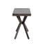Table en aluminium coulé