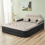 Rohrersville 15'' Air Mattress with Headboard and Air Pump