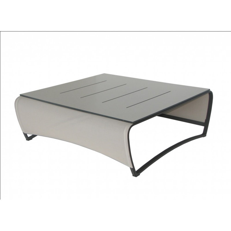 Table basse en plastique/résine Jet Stream