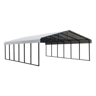 Galvanized Steel Carport, 20X29X7
