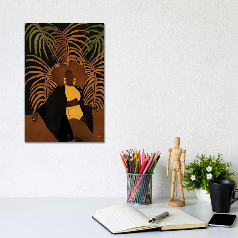«Naomi» par Bria Nicole, impression sur toile tendue, H 12 po x l 8 po x P 0,75 po