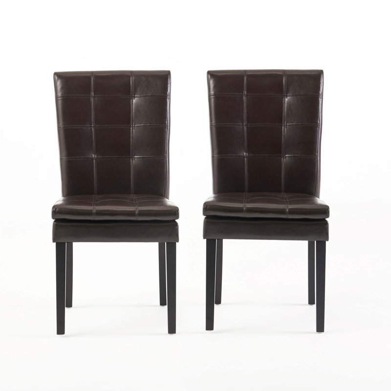 PU Leather Upholstered Dining Chairs