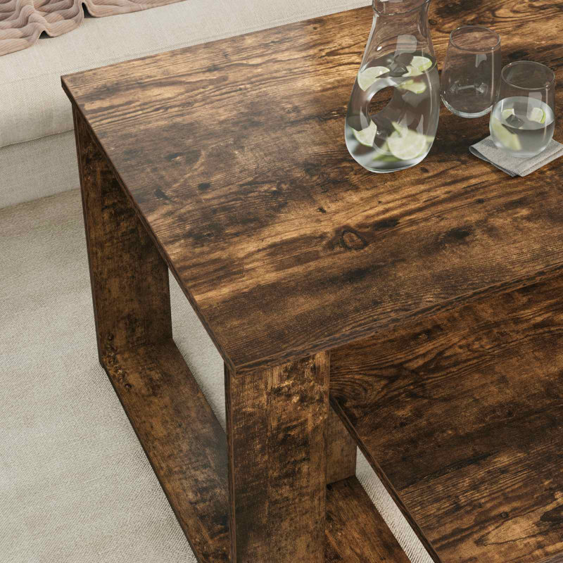 Coffee Table, Smoked Oak