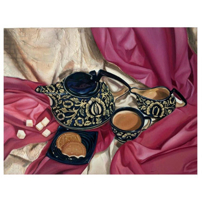 Teapot | Beautiful Painting | Still Life Painting by Anjali
