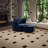 50" W Oversized Upholstered Swivel Barrel Chair With Ottoman-174734978