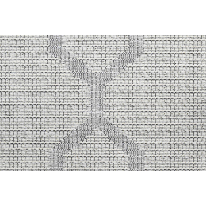 Carrizal Geometric Hand Woven Indoor / Outdoor Area Rug, Rectangle 200 x 290cm