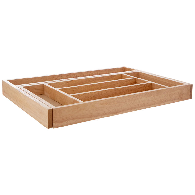 Wood Flatware Caddy