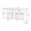 Armoire de rangement, 3 portes-1853618586
