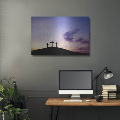 «Three Crosses» par Luxe Metal Portfolio