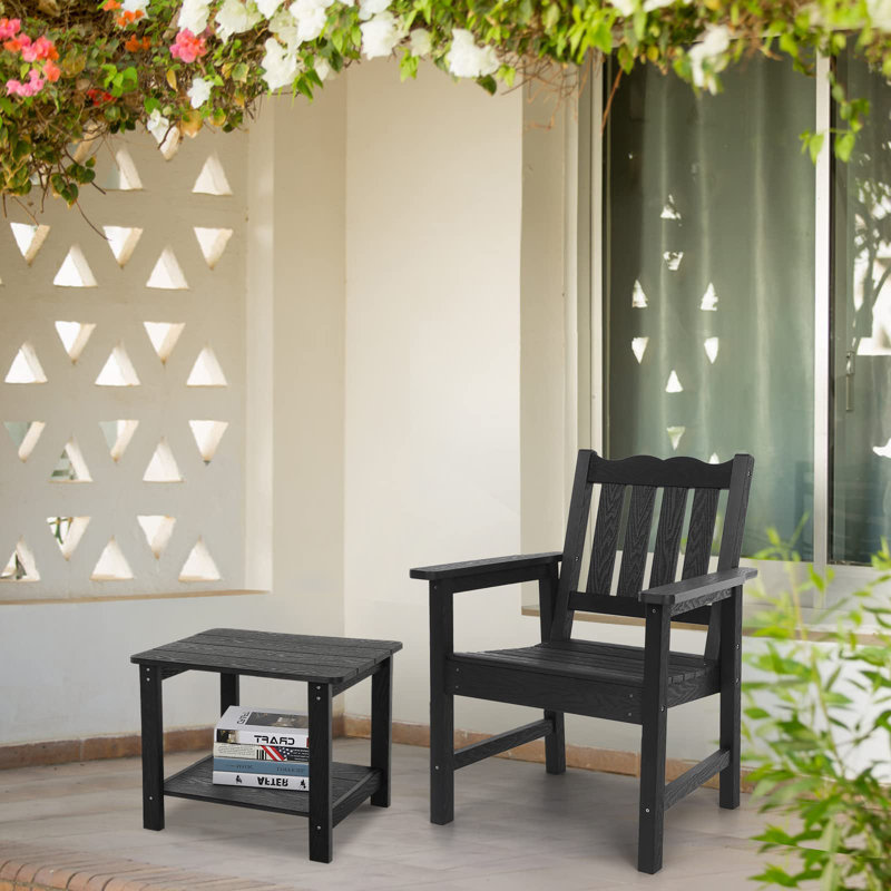 Chaise de salle à manger Aglaee, Noir