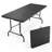 Coffee Colour Patio Folding Table Rectangular-2088339085