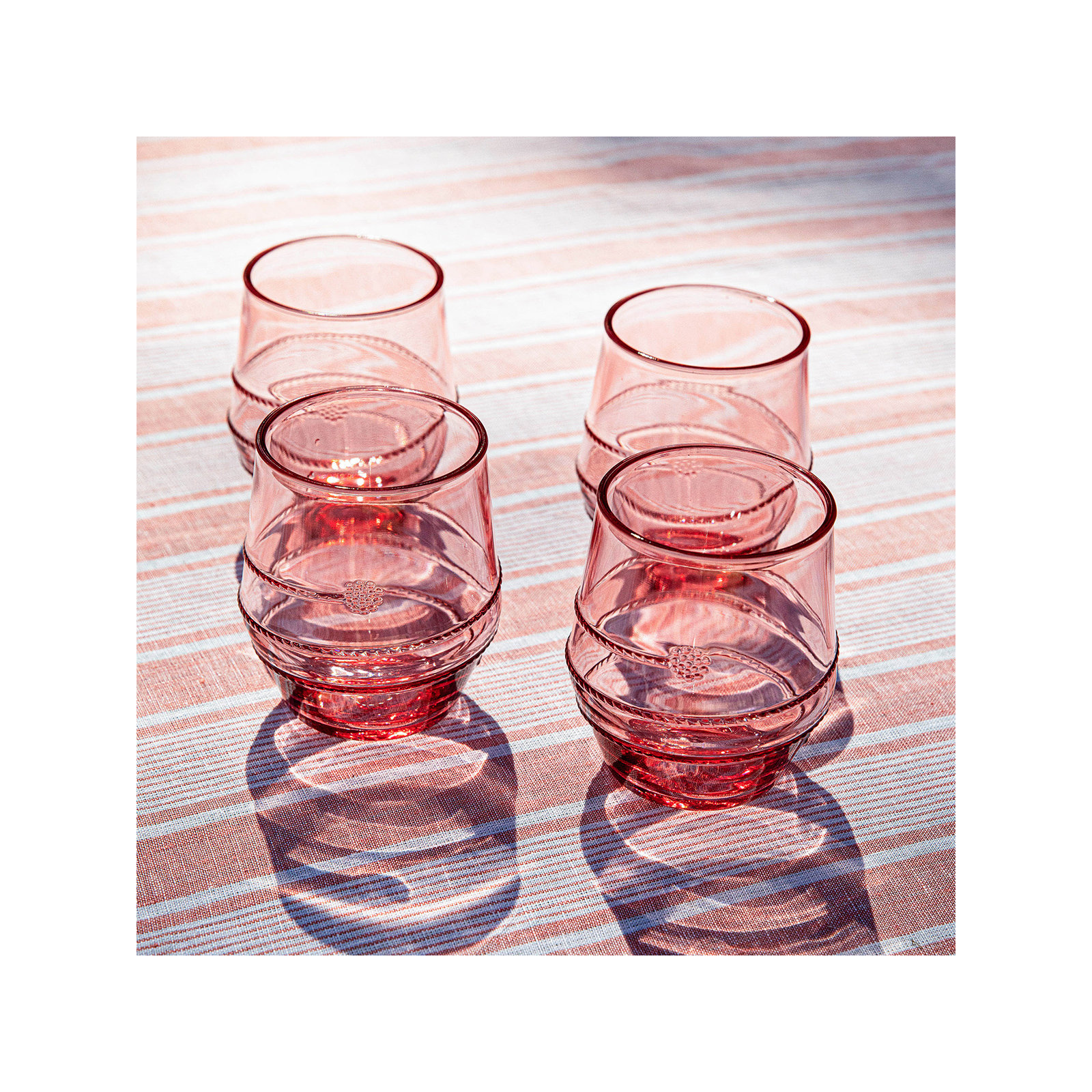 Amalia Acrylic Small Tumbler, 13.5 Oz., Coral