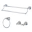 Ensemble de quincaillerie de salle de bain 3 pièces Kingston Brass Heritage