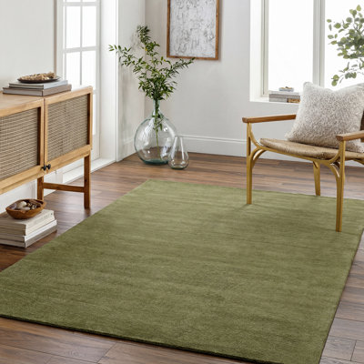 Moroccan Wool Hand Loomed Area Rug