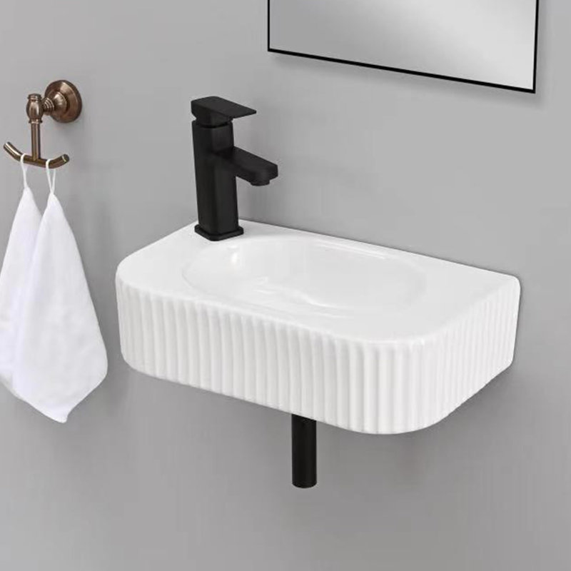 Rectangular Wall Mount Sink