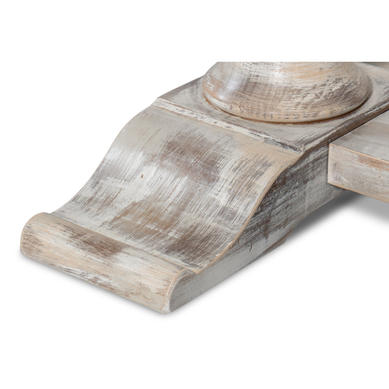 Dining Table, Gray Oak, Calacatta