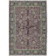 Suruchi Wool Oriental Area Rug in Purple/Black-106954923