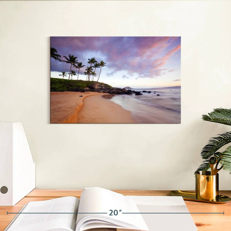 Gillard South Maui Gillard coucher de soleil, H 8 po x l 12 po
