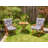 Outdoor 4'' Seat / Back Cushion-1141276460
