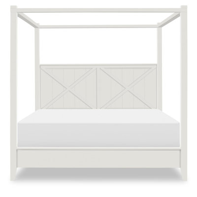XXX's And OOO's Complete Canopy Bed, 6/6