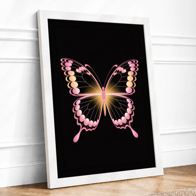 Luminous Butterfly Modern - Print