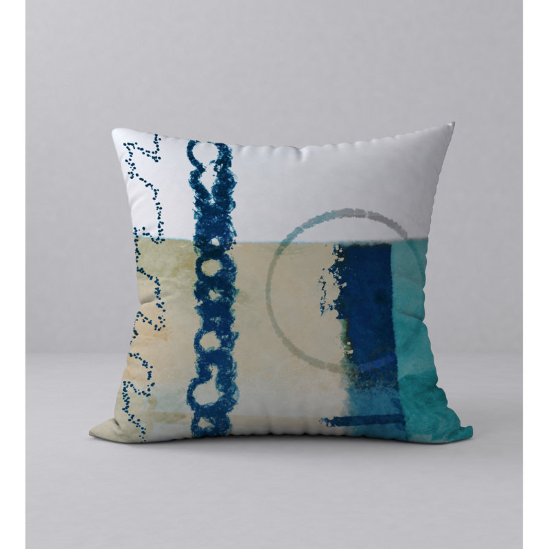  Housse de coussin carré et insert, H 24 po x l 24 po