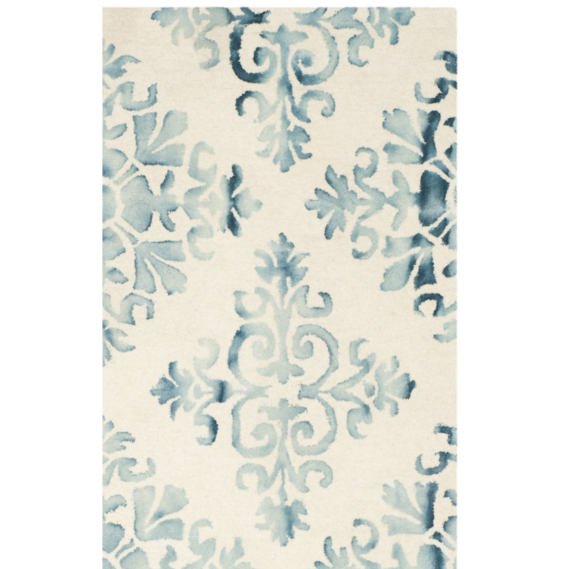 Tapis en laine touffeté à la main Carter, Rectangle 3 pi x 5 pi