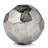 Akram 4" Silver Rough Hewn Faceted Sphere