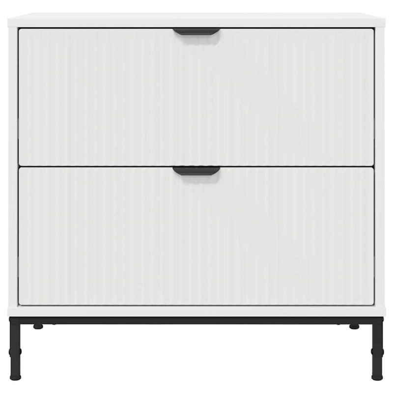 63.5cm W Manufactured Wood Bedside Table