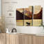 «Lake Moose», 3 pièces sur toile-98562853