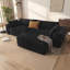 Canapé modulaire Boneless Cloud avec méridienne en forme de L, canapé modulaire moderne avec siège profond, fauteuils rembourrés pour la chambre à coucher du salon, aucun assemblage requis