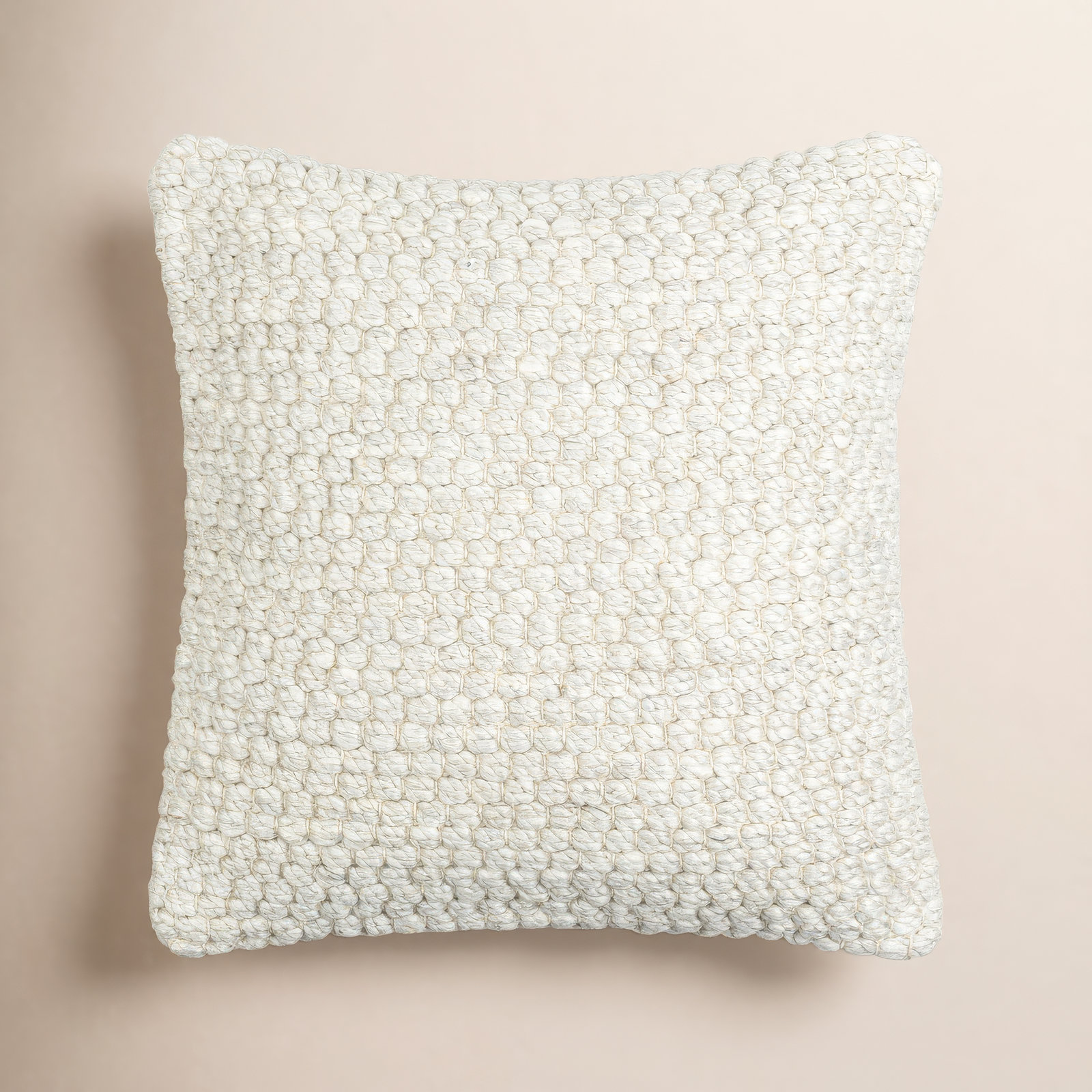 Kolapur Rayon/Viscose Throw Pillow, Polyester, 22"H x 22"W