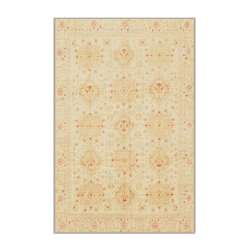 Adam-John Abstract Indoor Rug, Rectangle 2' x 4'