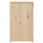  Kitchen Cabinet Brown 55 X 55 X 92 Cm Solid Pine Wood-107622922