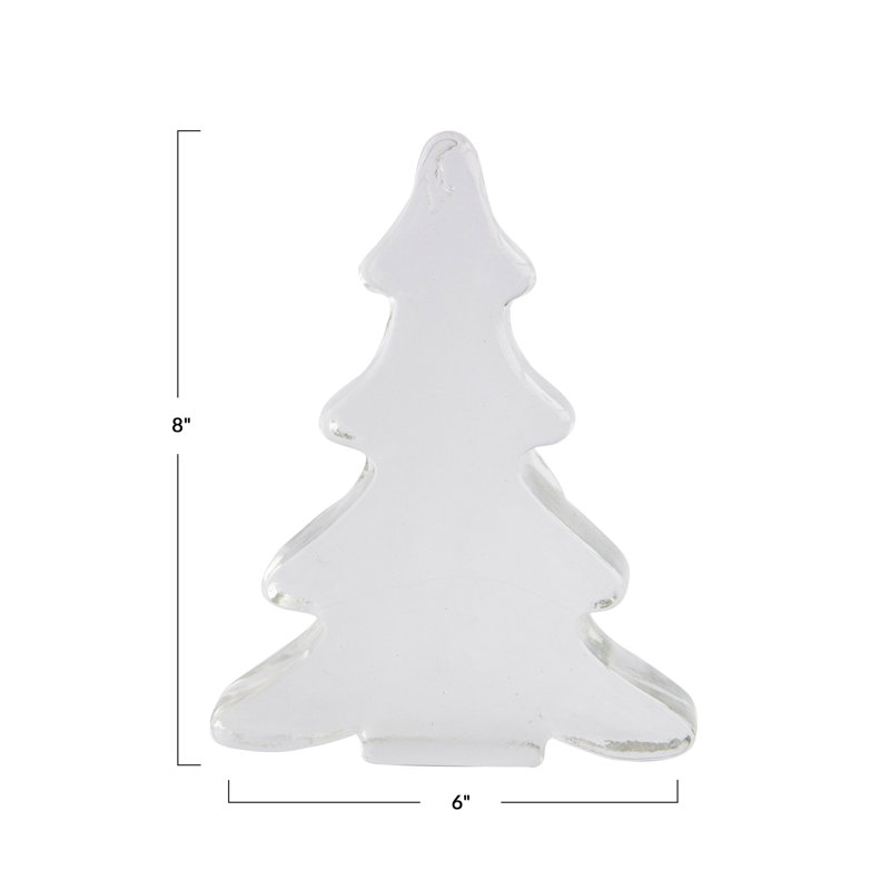 Flat Glass Tree Decor