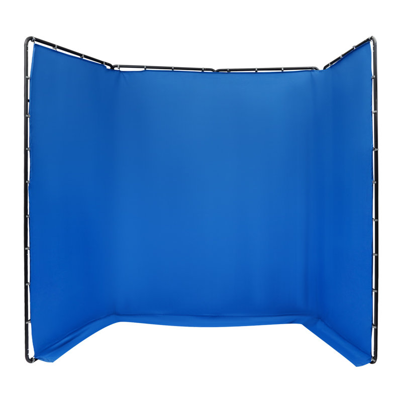 Support pour photographie 90,55 po x l 152,76 po avec rideau