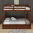 Twin Over Twin Bunk Bed With Ladders And Drawers-424441332