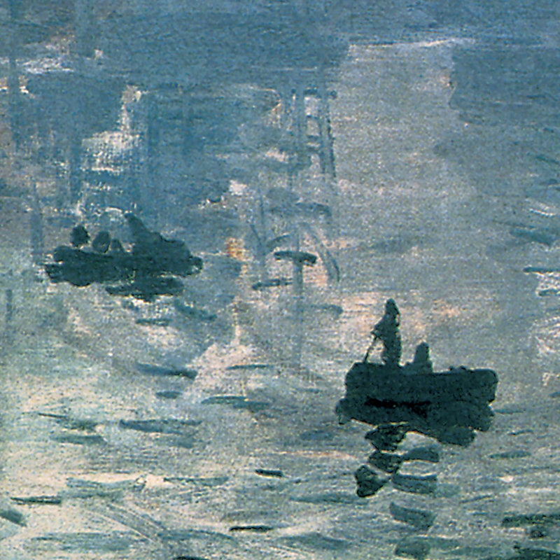 «Impression Sunrise, 1872» par Claude Monet, reproduction d'art sur toile encadrée, H 29,75 po x l 36,75 po x P 1,25 po