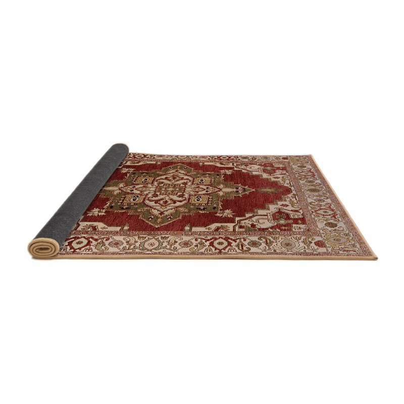 Tapis oriental rouge / beige, Rectangle 7 pi x 9 pi